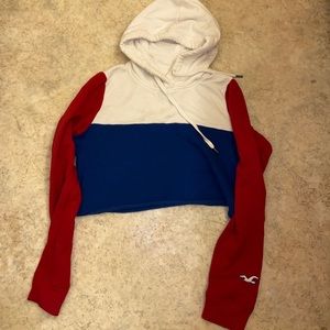 Hollister crop top hoodie